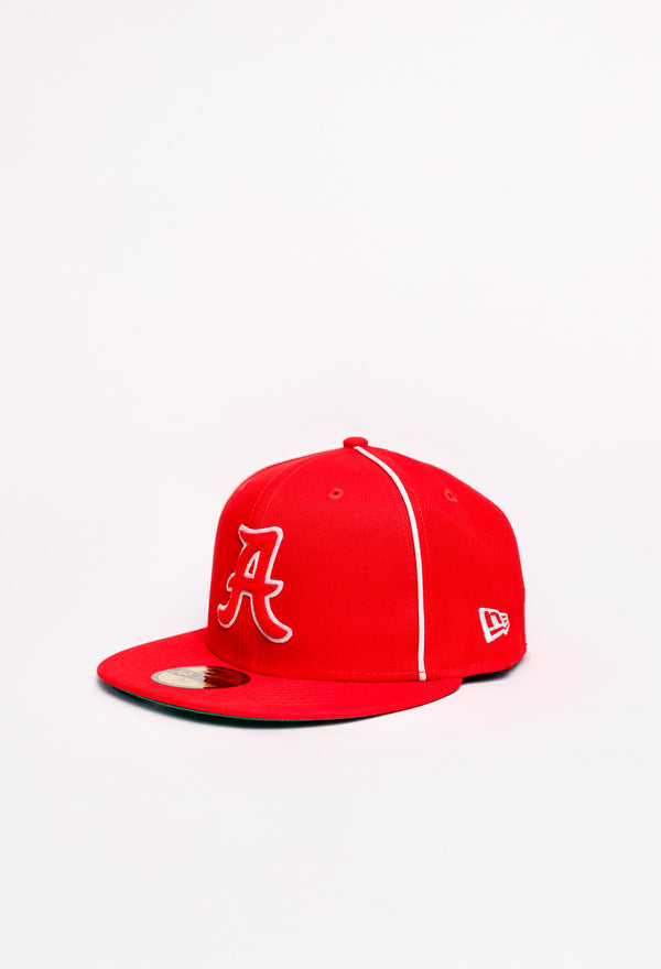 Gorra New Era 59/50 LMP Rojo Logo A Retro 2025