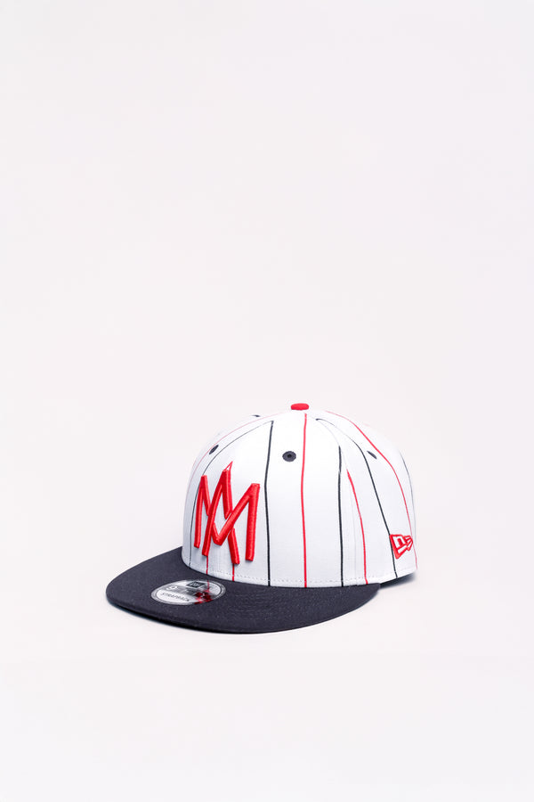 Gorra New Era 9/50 Águilas de Mexicali Rayado AM Rojo 2025-2026