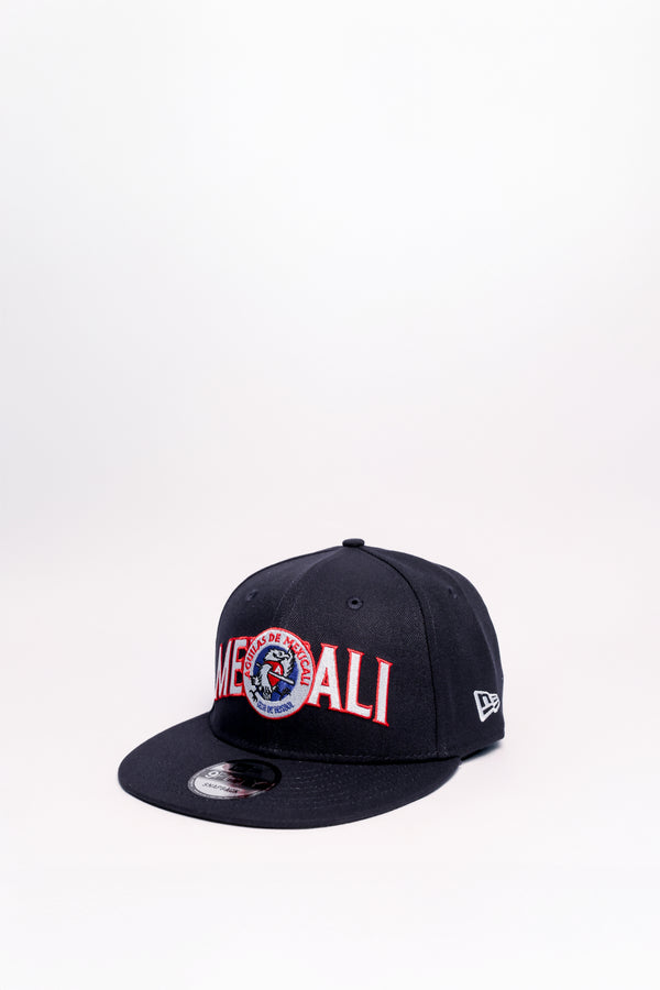 Gorra New Era 9/50 Águilas de Mexicali Doble Logo Mexicali Azul Marino 2025-2026
