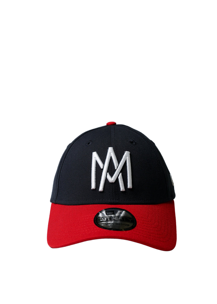Gorra New Era 39/30 Águilas de Mexicali Alterno AM Azul Marino/Rojo 2025-2026