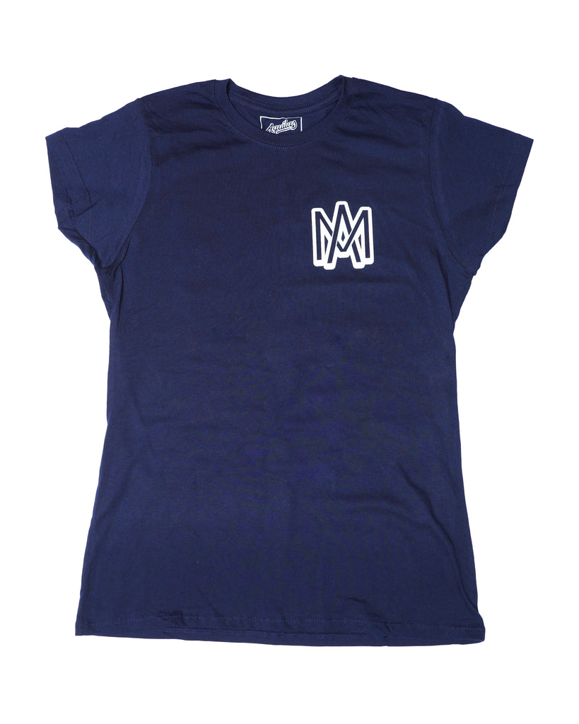 Playera Dama Marino Elementos Águilas 2026