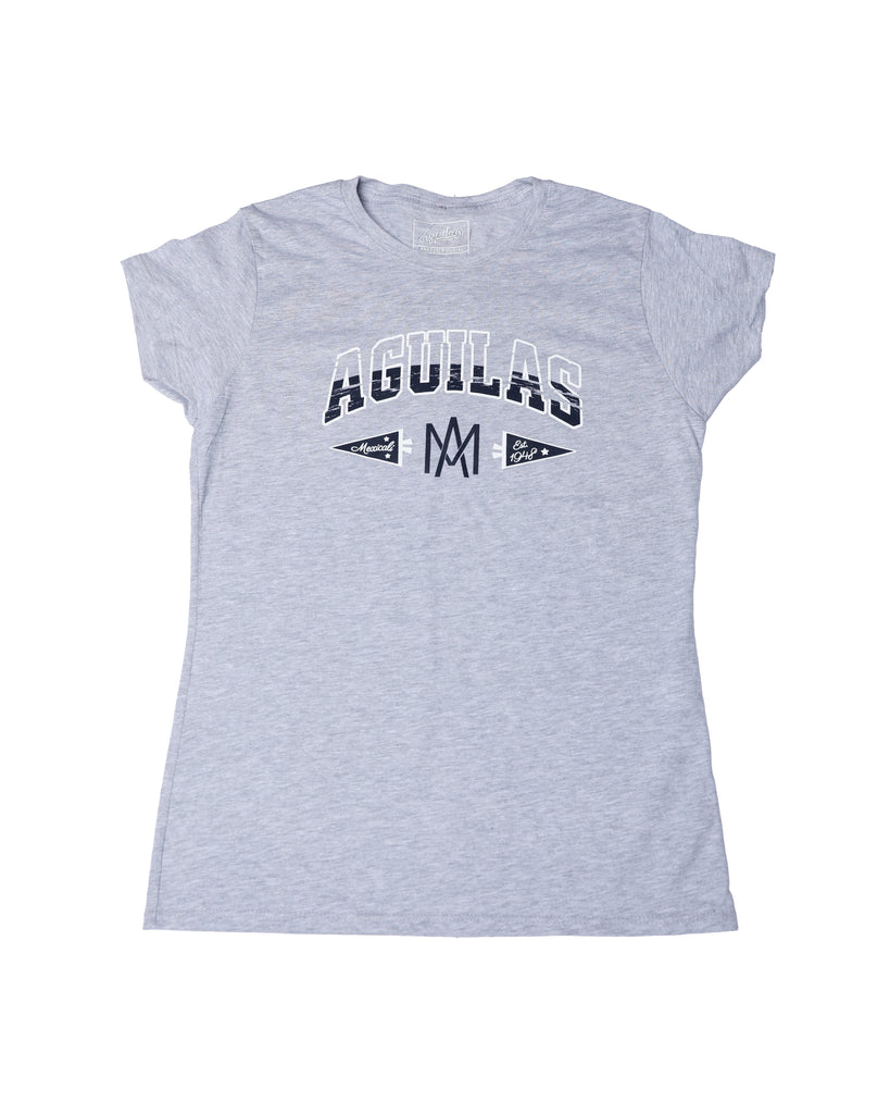 Playera Dama Gris Águilas 2026