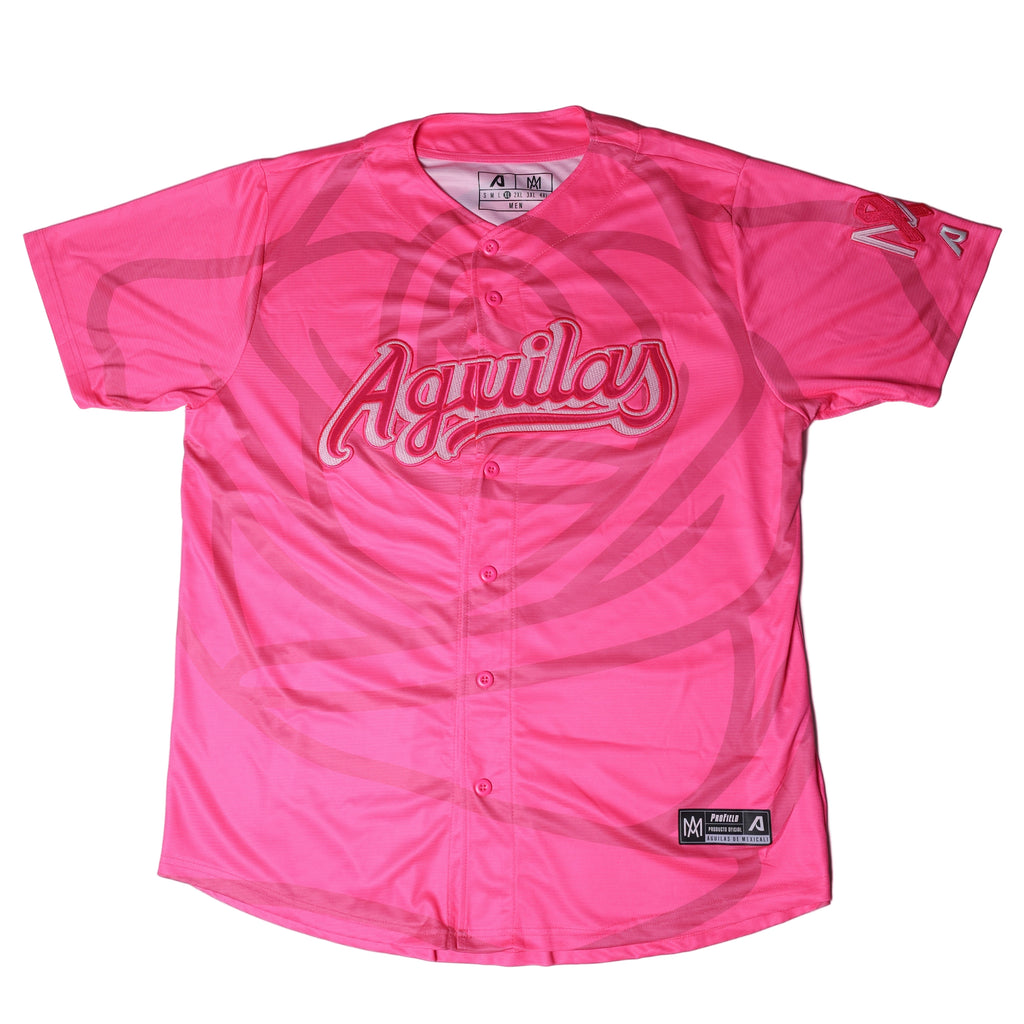 Jersey Dama Aguilas Rosa Mujeres que Viven 2025-2026