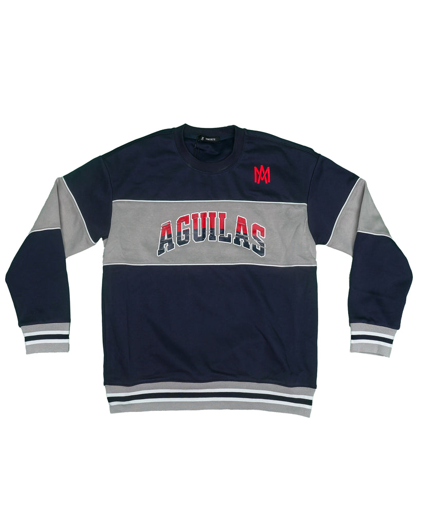 Sueter Marino/Gris Águilas Clásico 2026