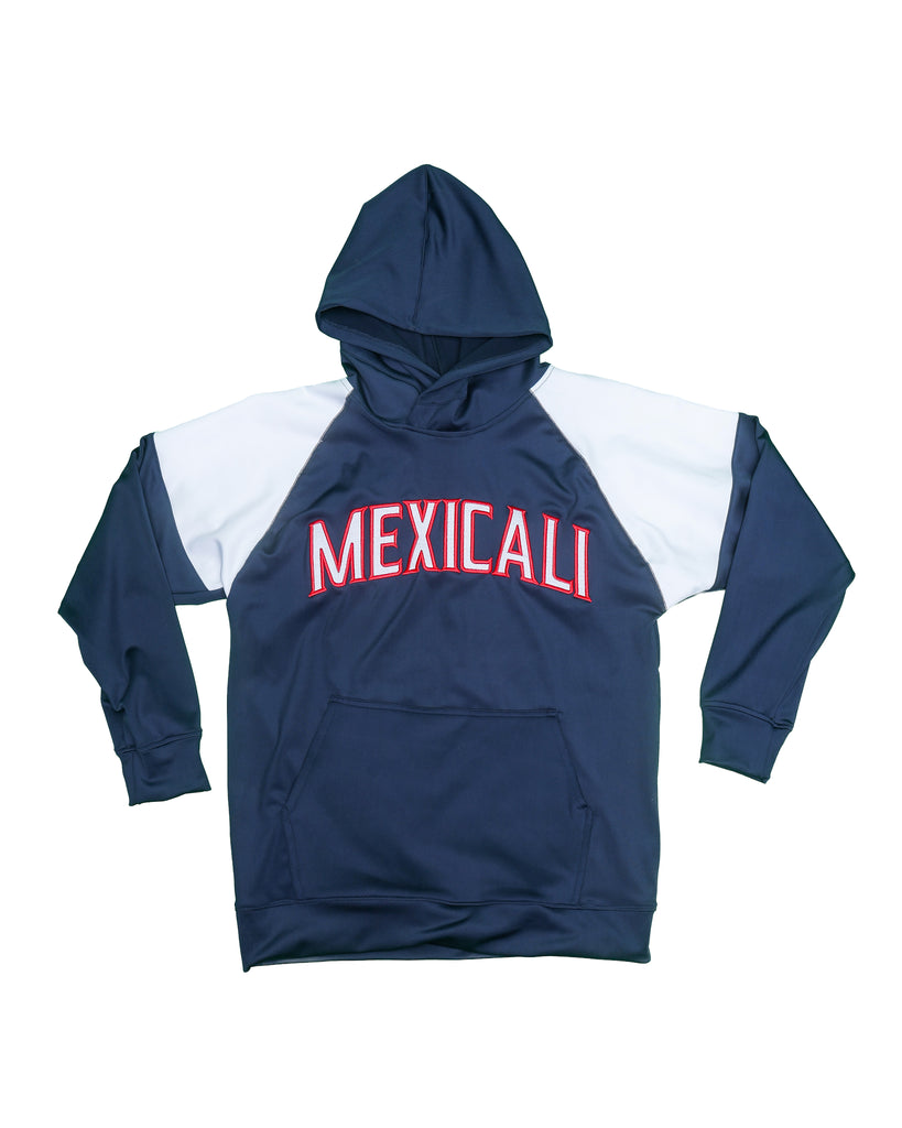 Hoodie Bicolor Marino/Blanco Mexicali 2026-2027