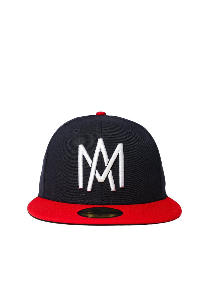 Gorra New Era 59/50 Águilas de Mexicali Alterno AM Azul Marino/Rojo 2025-2026