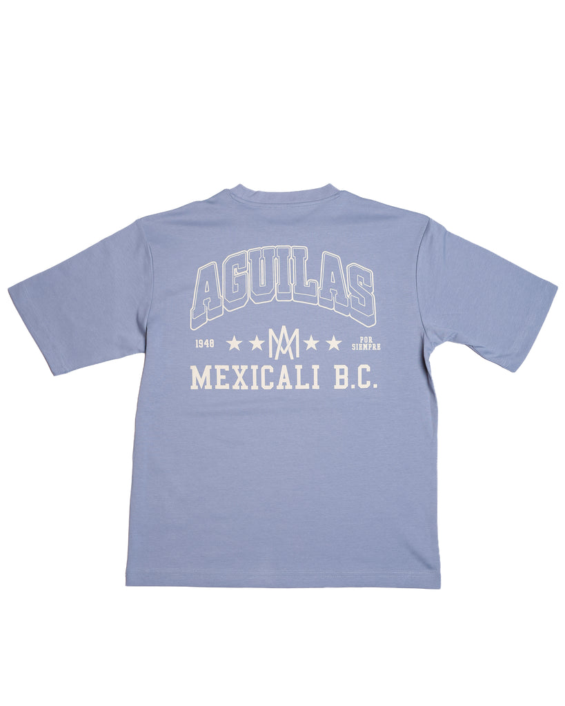 Playera Oversize Azul Luxury Street 2026