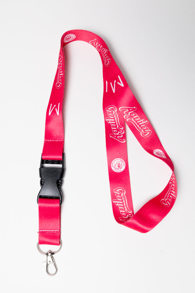 Lanyard Oficial Rosa Fundacion MQV 2025