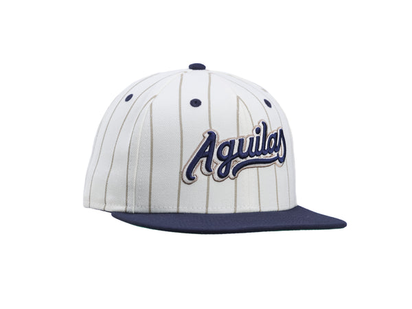 Gorra New Era 9/50 Snapback Águilas de Mexicali Pinstripes 2024-2025