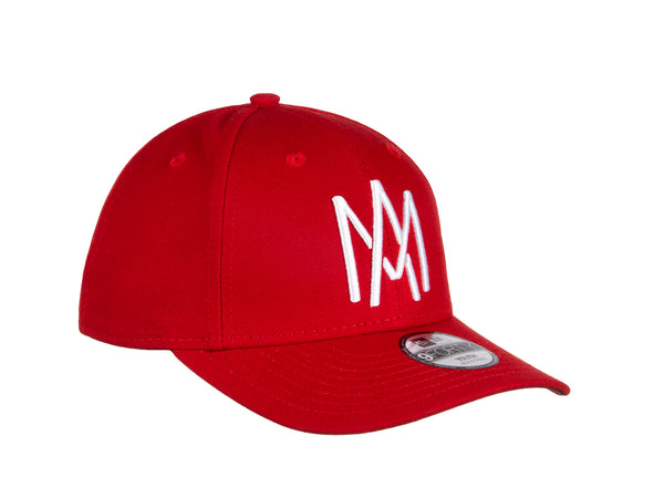 Gorra New Era  9/40 Águilas de Mexicali Roja Youth AM Blanco Clásico