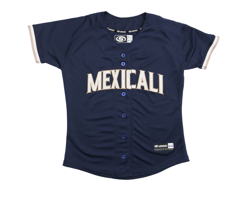 Jersey Dama Azul Marino Gira 2024-2025 Águilas de Mexicali