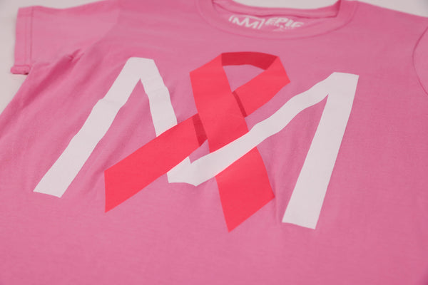 Playera Manga Corta Rosa Fundación Mujeres que Viven 2023