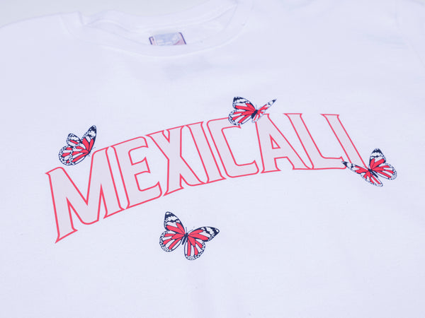 Sudadera Blanca Mexicali Impresa